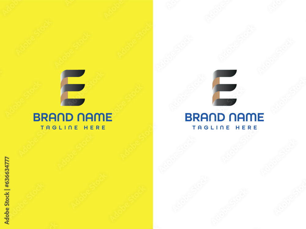 Obraz premium letter business monogram logo design