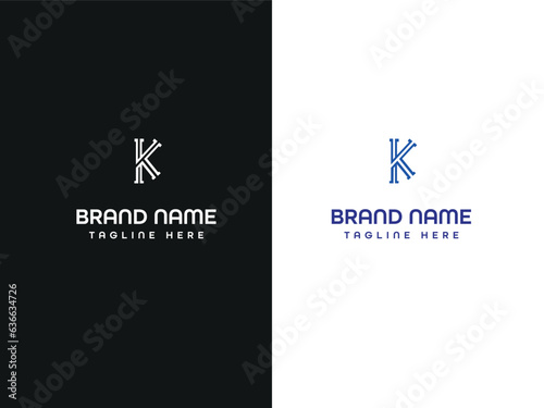 letter business monogram logo design