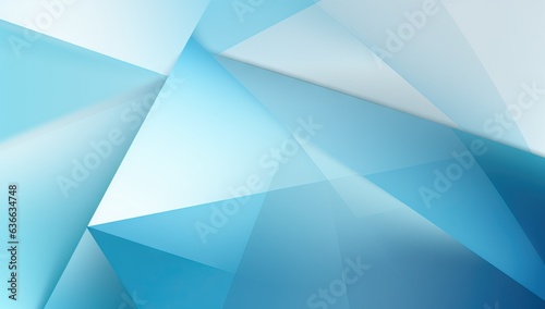 a blue abstract abstract background with light and light blue shapes