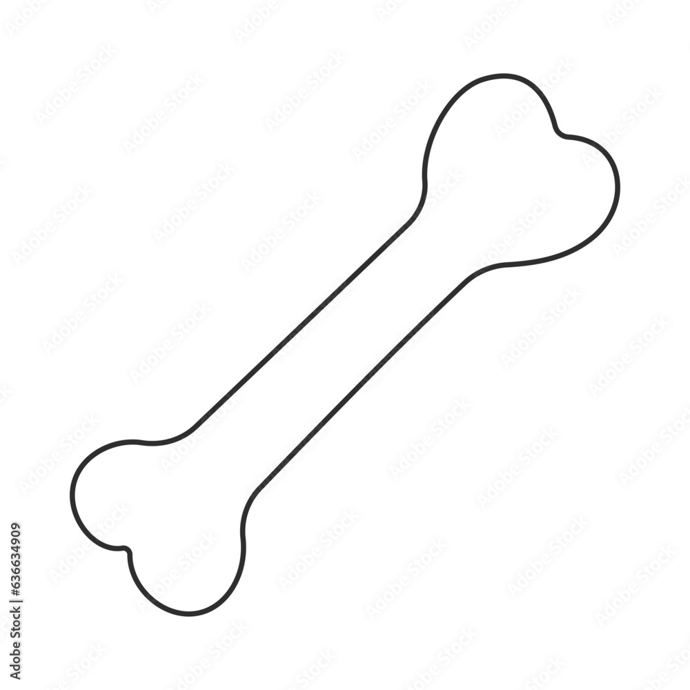 bones halloween man scary line icon element bones halloween man scary line icon element