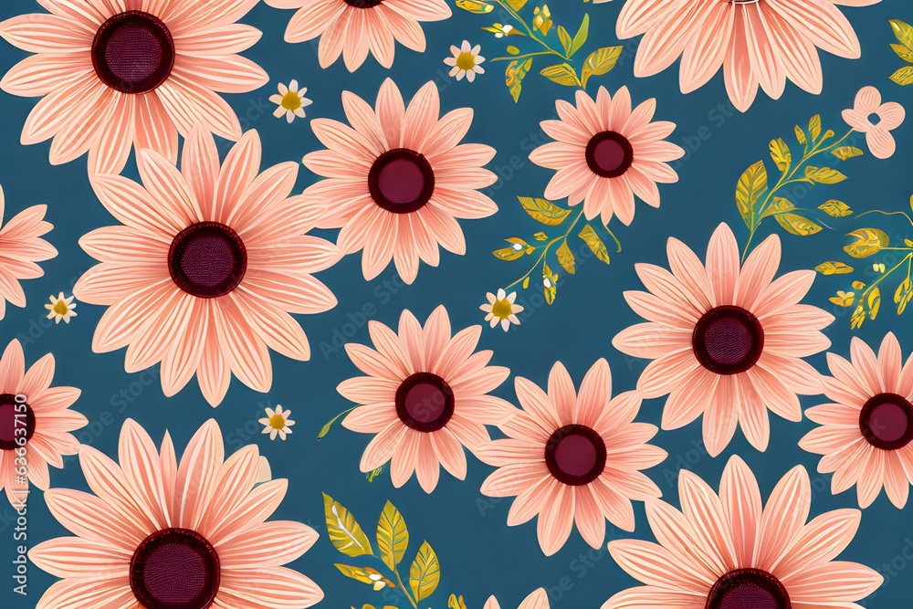 daisy patterns, generative AI daisy patterns, generative AI