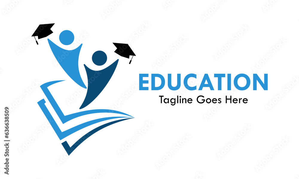 Education design logo template illustration Education design logo template illustration