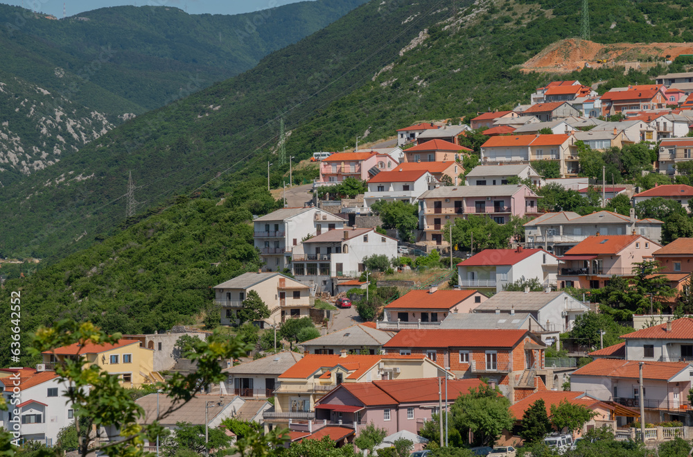 Croatia village landscape
