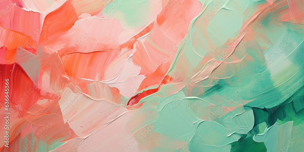 Abstract oil paint background. Colorful brushstrokes of oil paint