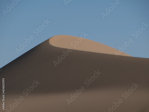 Dune on Dasht-e Kavier desert, Garmeh, Iran photo