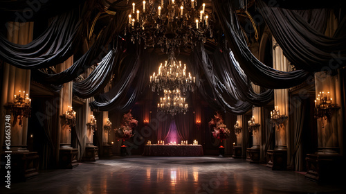Fotografiet Step into a world of haunted elegance with this awe-inspiring image