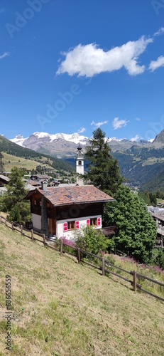 Antagnod, travel in Aosta Valley, Italy