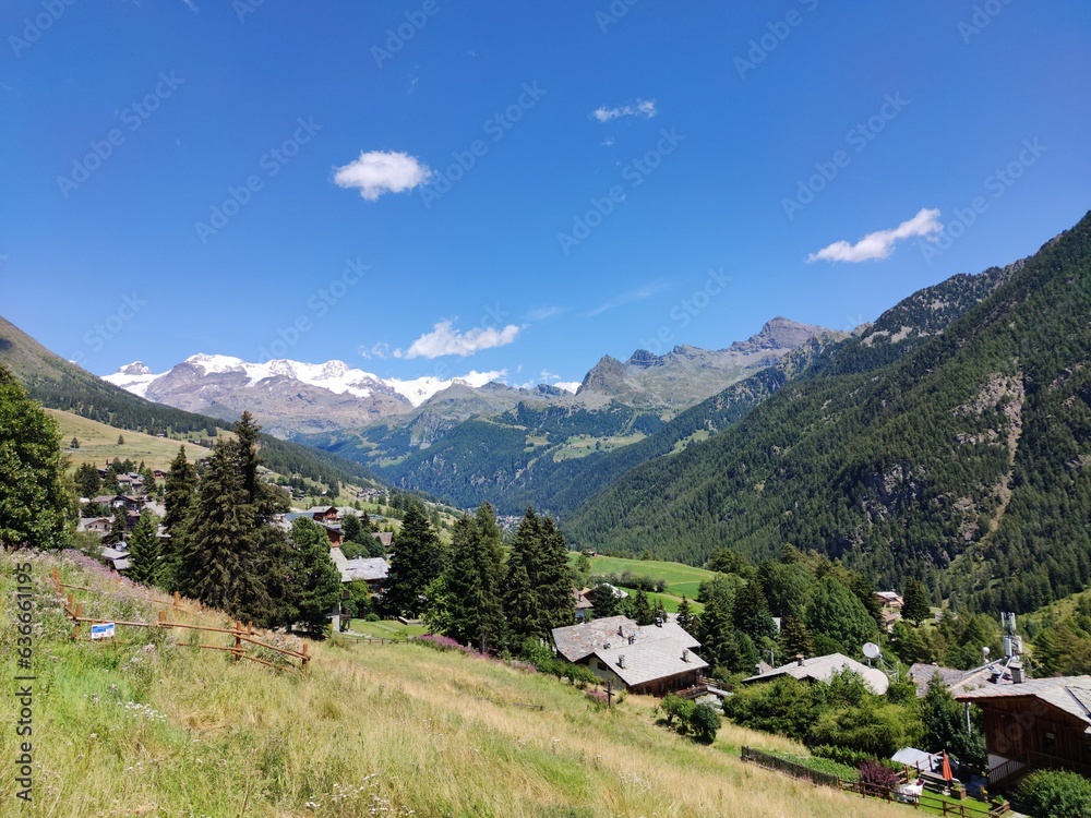 Antagnod, travel in Aosta Valley, Italy