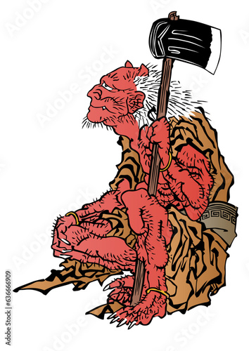 浮世絵　鬼　その36