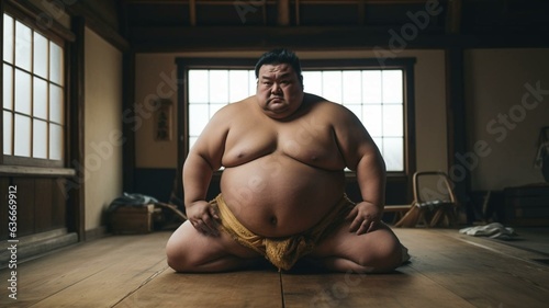 Japanese sumo wrestler