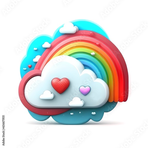 Heart valentine day icon, r...