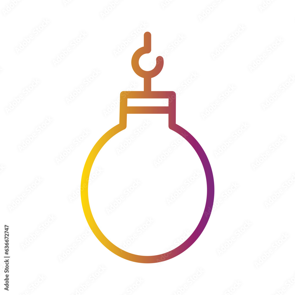 Exercise Gym Line Gradient Line Icon Exercise Gym Line Gradient Line Icon
