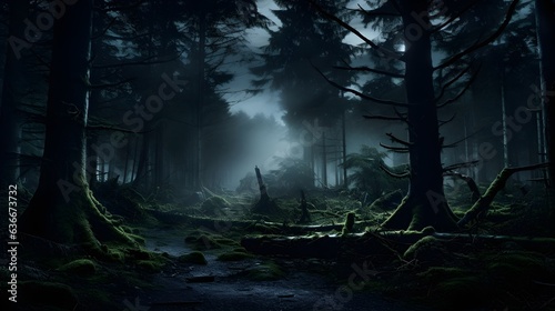 Silent Shadows: The Haunting Darkness of the Forbidden Forest