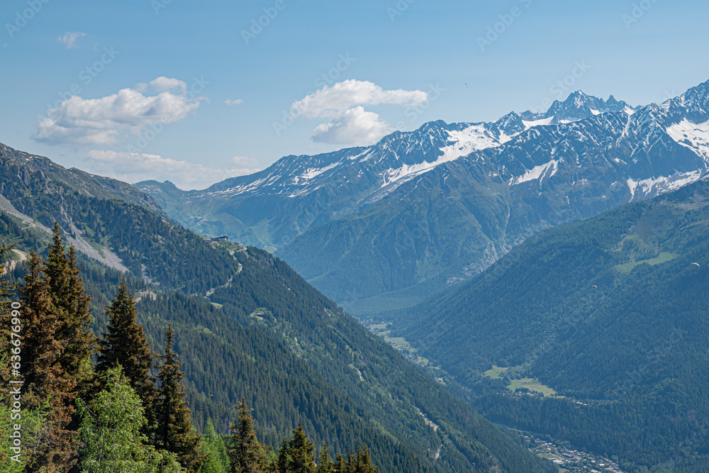 Obraz premium Great mountains Mont Blanc France Alps