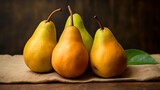 Pears , The Essence of Nature's Bounty: Exploring the Sweet and Nutritious World of Pears . High Resolution