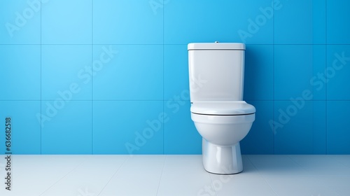 Toilet new design with copy space for text