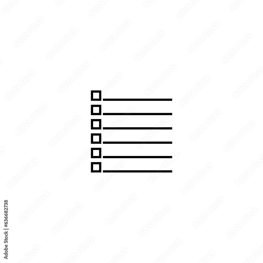 List icon Shopping Wish List vector icon design for website, List icon Shopping Wish List vector icon design for website,