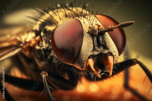 Housefly Ultra-Macro Close-up © Filippo Carlot