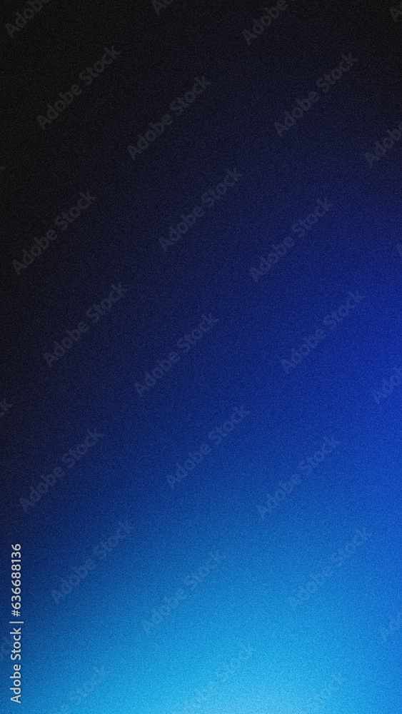 Dark blue black vertical gradient background grainy texture mobile app backdrop design - obrazy, fototapety, plakaty 