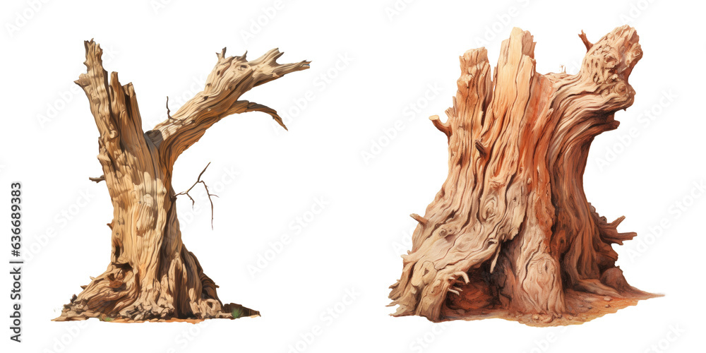 Fototapeta premium Aged woody stem