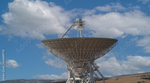 Sardinia Radio Telescope used for space exploration and is located in San Basilio in central Sardinia.