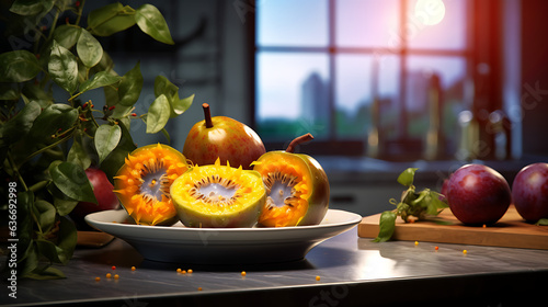 Passion Fruits, The Essence of Nature's Bounty: Exploring the Sweet and Nutritious World of Passionfruits. High Resolution