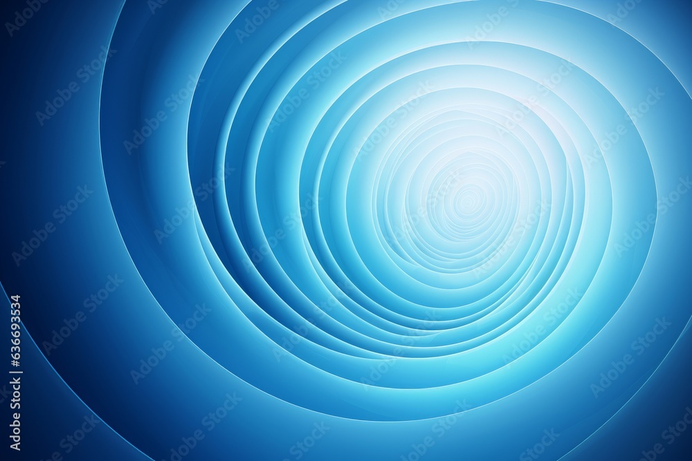 a vibrant blue background with a mesmerizing spiral design a vibrant blue background with a mesmerizing spiral design