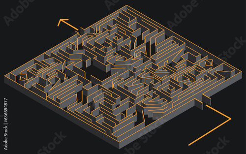 Fix out of problem, A maze of adventures,getting lost and finding a way out,breaking out of the frame