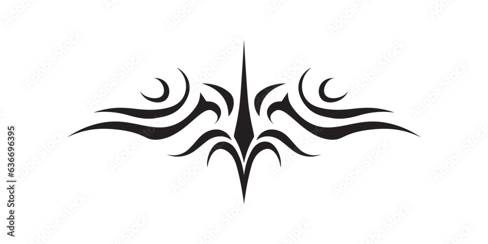 cool and creative tribal tattoo design vector cool and creative tribal tattoo design vector