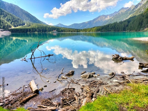 lake in the mountains