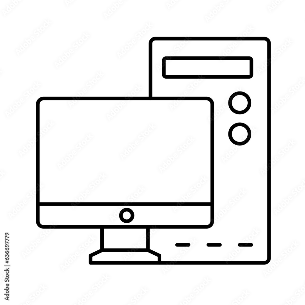 Desktop pc Vector icon which can easily modify or edit
Desktop pc Vector icon which can easily modify or edit