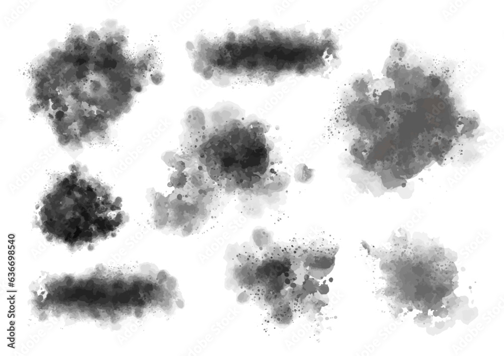 フワフワの絵の具のにじみテクスチャ フワフワの絵の具のにじみテクスチャ