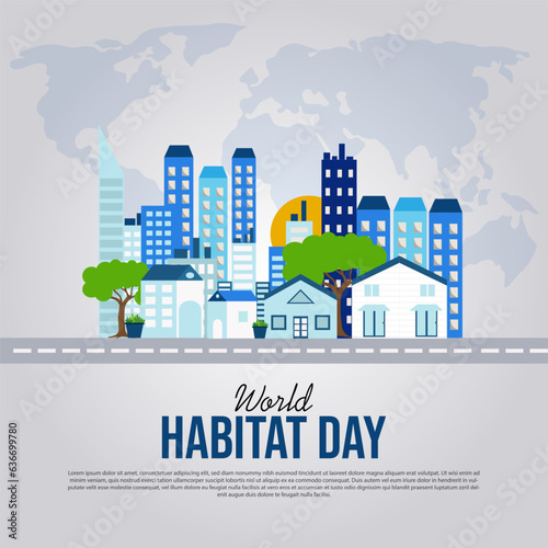"Habitat Day" is an annual observance dedicated to raising awareness about the importance of preserving and conserving habitats for various species.