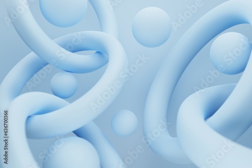 Abstractions 3D Render Background, Dynamic Circle Waves Motion, Design Element for Captivating Banner Background and Wallpaper