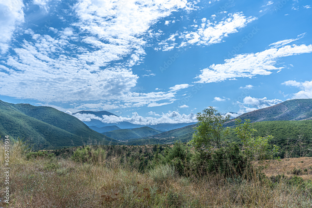 Beutiful Landscape green mountain with blue sky Beutiful Landscape green mountain with blue sky