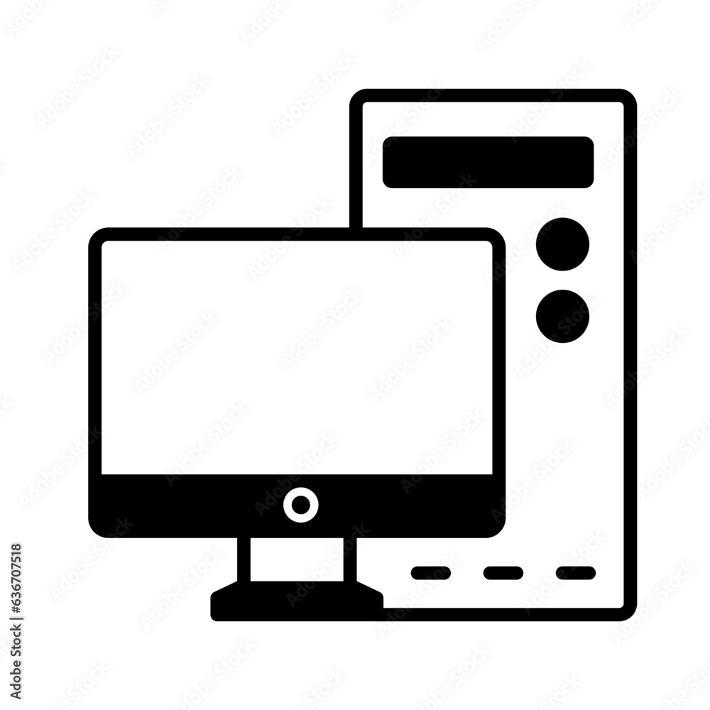 Desktop pc Vector icon which can easily modify or edit
Desktop pc Vector icon which can easily modify or edit