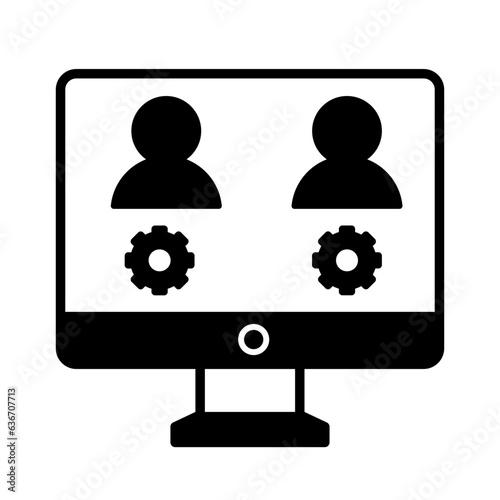 User preferences Vector icon which can easily modify or edit  

