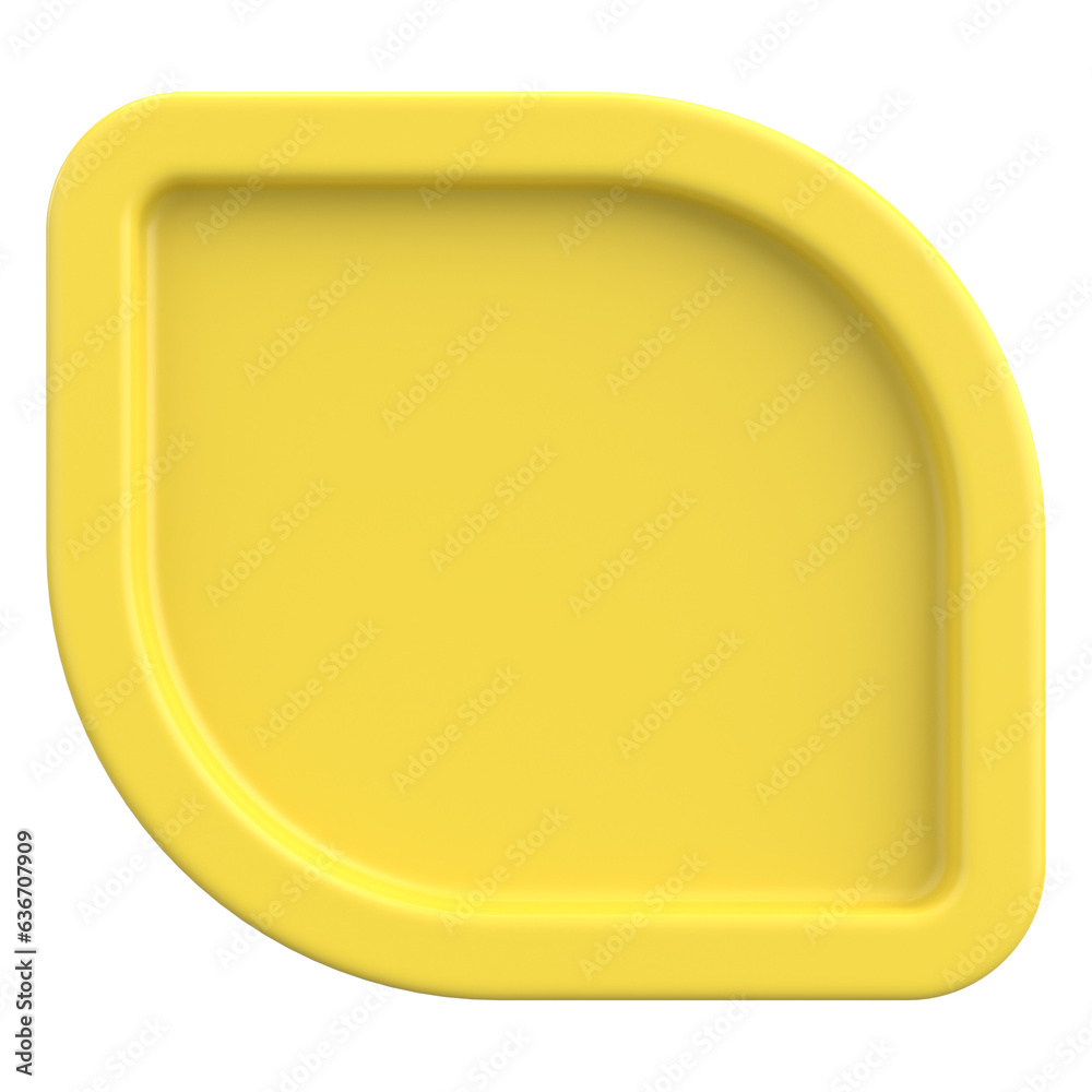 3D button. Empty button. 3D illustration. 3D button. Empty button. 3D illustration.