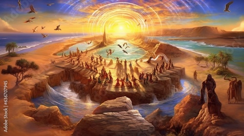 In the realm where eleven tribes unite On this single.Generative AI