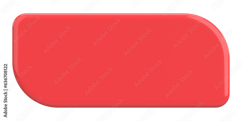 3D button. Empty button. 3D illustration. 3D button. Empty button. 3D illustration.