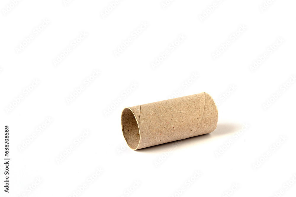 Pressed paper ring isolated on white background. Pressed paper ring isolated on white background.