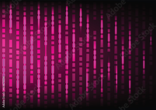abstract neon background. Pink blue glowing lines, speed of light, meteor shower. Digital wallpaper.