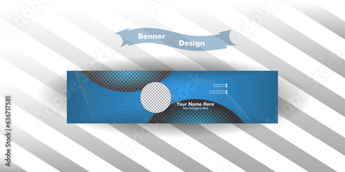 Creative social media banner template. LinkedIn banner corporate style, Elegant marketing solution agency social media cover banner header post vector template design