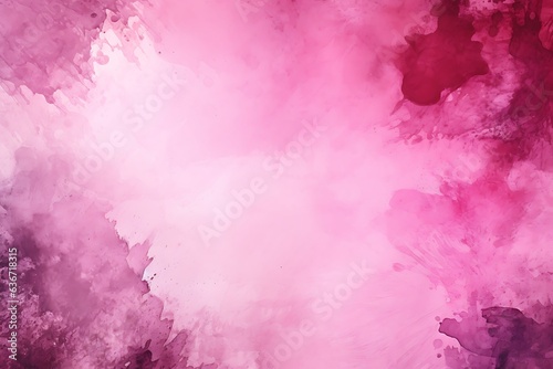 Abstract pink watercolor background, Fantasy fractal texture