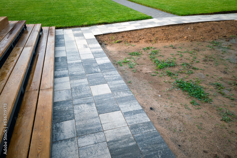 footpaths and lawn footpaths and lawn