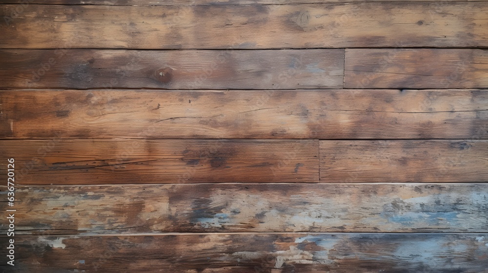 Naklejka premium Wood texture background generated with AI