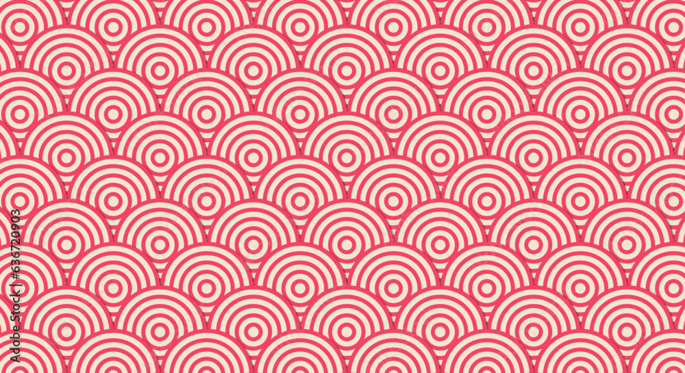 Fototapeta premium pattern with circles