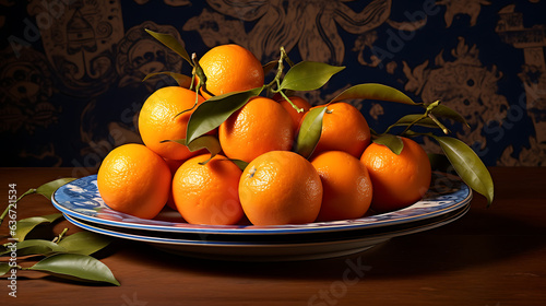 Tangerines, The Essence of Nature's Bounty: Exploring the Sweet and Nutritious World of Tangerines. High Resolution