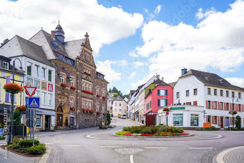 Altstadt von Saarburg  Rheinland Pfalz  Deutschland 