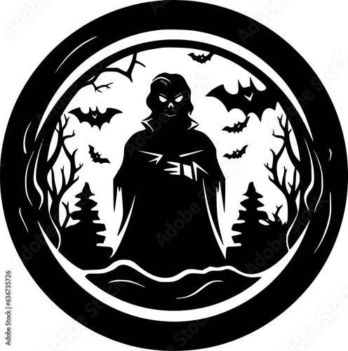 Fantasy - Minimalist and Flat Logo - Vector illustration